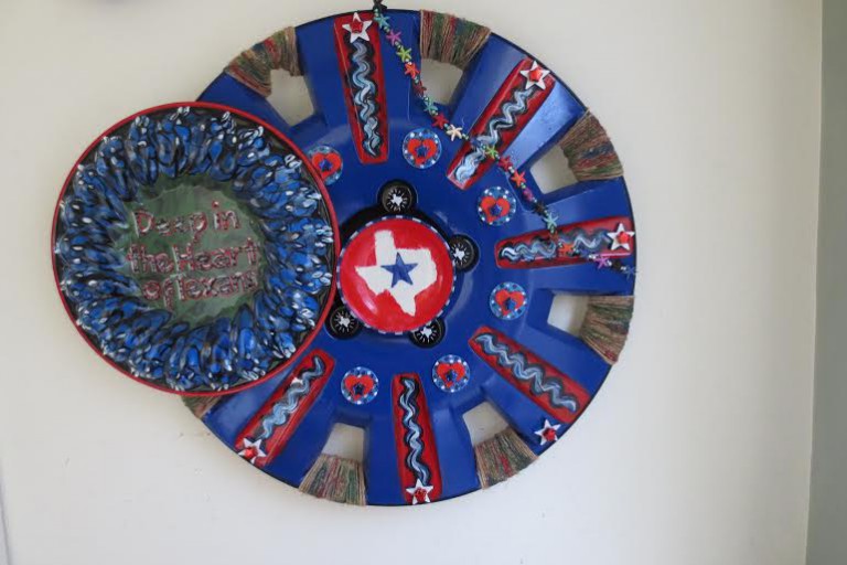 Texas hubcap